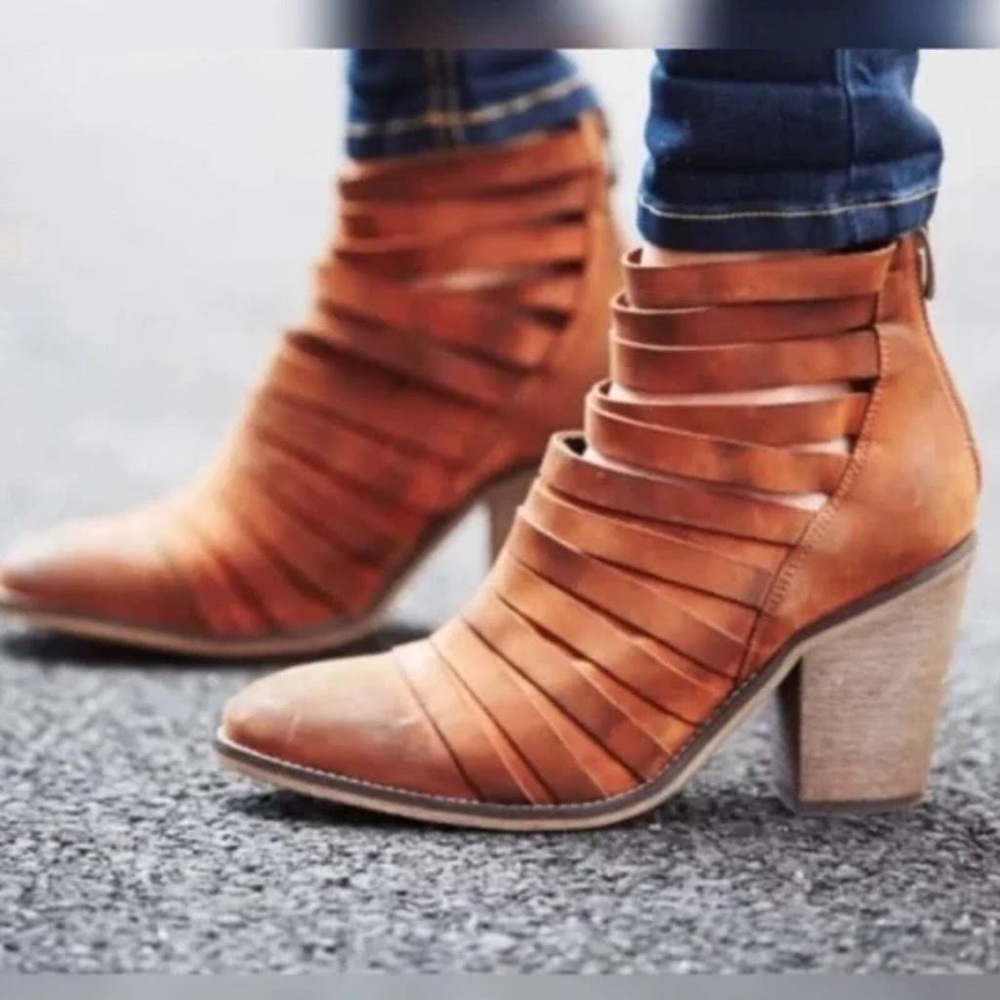 FREE PEOPLE hybrid heel booties